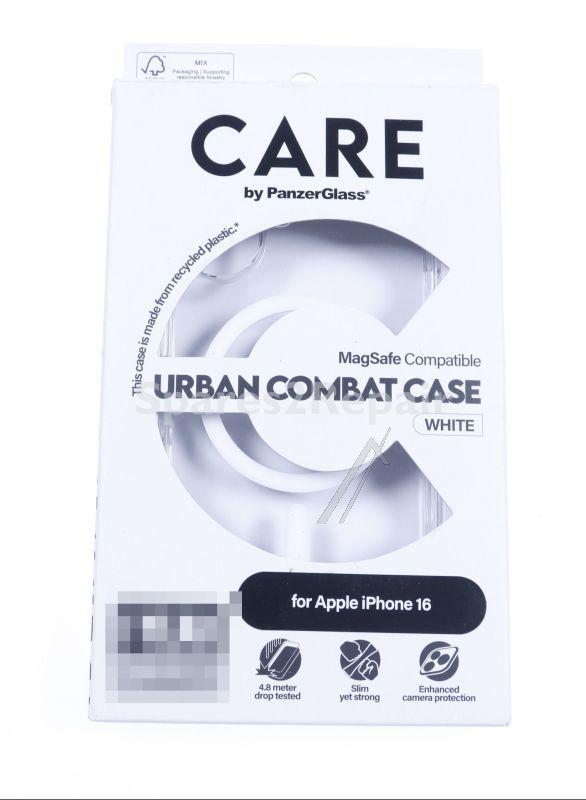 Panzerglass Leather Bag Gsm - 1337 Care By Panzerglass Flagship Case Transparent Urban Combat With White Magsafe Iphone 24