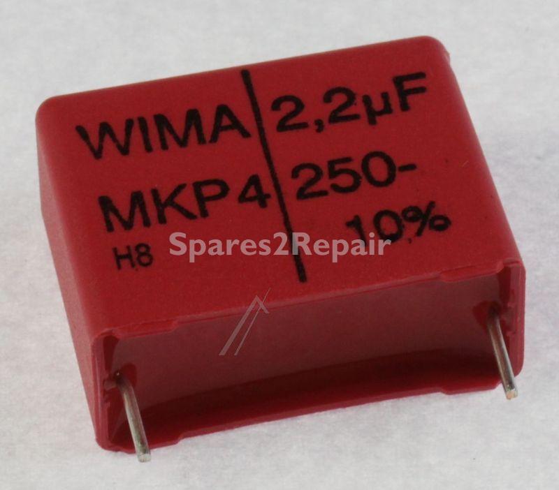Wima Pulse Capacitors - 2,2uf-250v Mkp4-kondensator Rm=22,5mm -rohs-konform-