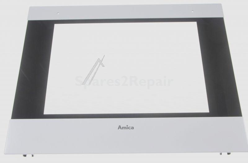 Oven Door - 9037449 Door-ebn`sr Platinum Hanseatic [Amica]