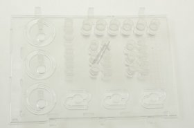 Light Rail - C00537381 488000537381 Lightguide M10 fc sn [Whirlpool Indesit]