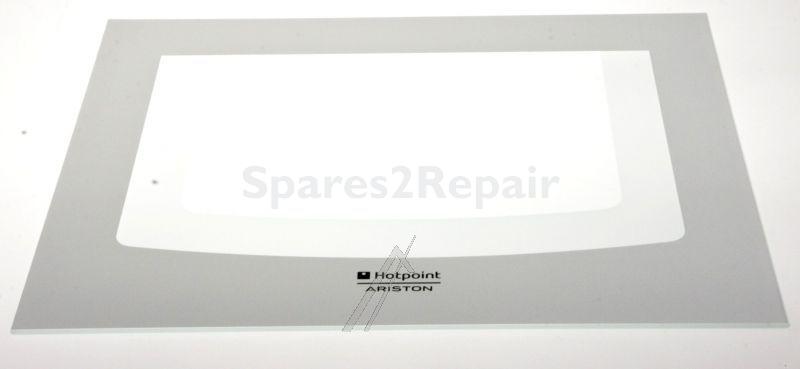 Oven outer Door - C00258829 482000030527 Oven Door Glass Pw Hot-ari [Whirlpool Indesit]