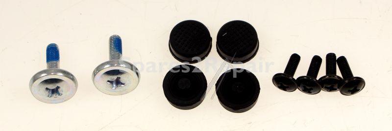 Vestel Screw - 23411233 Det std 43500_blk_w-rbr(pkg_(e50