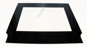 Oven inner Door Glass - C00397907 481010686235 Internal Glass Door He Clean Plus [Whirlpool Indesit]