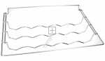 Wine Rack - 1043966 Refrigerator Door [Amica]