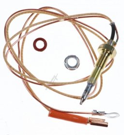 Thermocouple - C00648008 488000648008 Hob Thermocouple+nut+o r L550mm [Whirlpool Indesit]