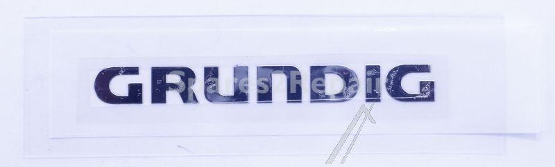 Grundig Emblem - Wga42002-aa C00928639 Name Plate Grundig Logo 5 3mm