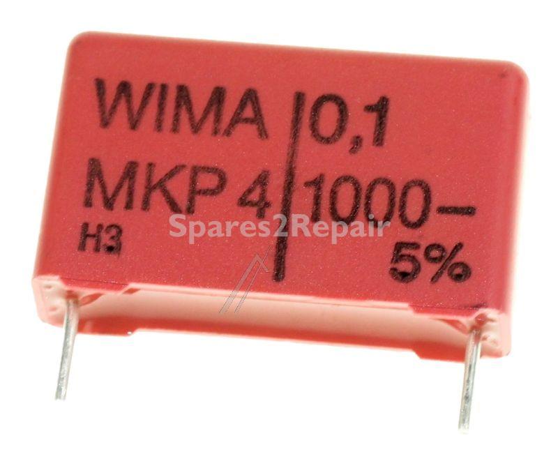 Wima Pulse Capacitors - 0,1uf-1000v Mkp4-capacitor Rm=22,5mm -rohs-compliant-