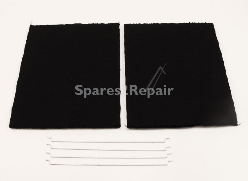 Airlux Carbon Filter - Filtre Charbon Carre (lot De 2)