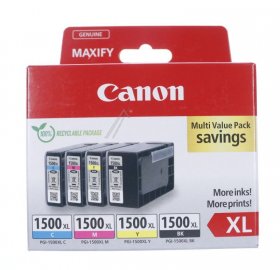 Canon Cartridge - Pgi-1500xl 9182b010 Ink Cartridge Multipack Bk-c-m-y 34ml + 3x12ml