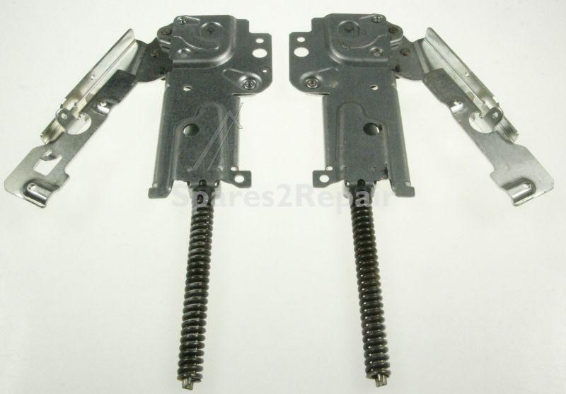 Door Hinge For Dishwasher - 4055053450 Kit Door Hinge Right-left **di [Electrolux Aeg]