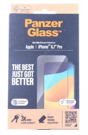 Panzerglass Display Protective Film - 2812 Panzerglass Screen Protector Iphone 15 Pro Max | Ultra-wide Fit With Easyaligner