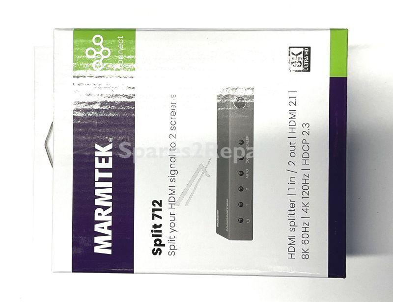 Marmitek Hdmi-splitter - Split 712 Hdmi Splitter 1 In - 2 Out Uhd 3d