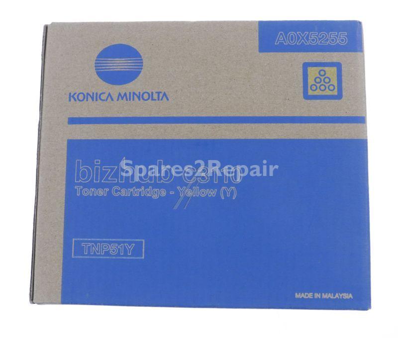 Konica Minolta Toner Cartridge - Tnp51y A0x5255 Toner Cartridge Yellow 5k