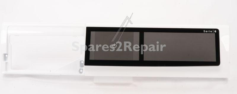 Operating Unit Screen - 11054197 Panel-facia Ground Body White Front Black [Bosch Siemens]