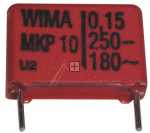 Wima Pulse Capacitors - 0 15uf-250v Mkp1f031504c00kssd Mkp10 Impulse Capacitor Rm=15 -rohs-