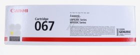 Canon Toner Cartridge - 067 5099c002 Canon Toner Cartridge Yellow 067 1 3k