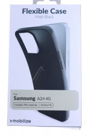 Mobilize Leather Bag Gsm - 28732 Mobilize Rubber Gelly Case Samsung Galaxy A24 4g Matt Black