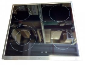 Ceramic Surface - 5551121162 Cooking Top With Frame Inox Ae [Electrolux Aeg]