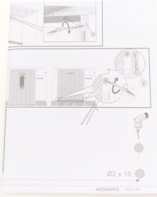 Jigs - 140035669138 Template Integrable Esl5333 [Electrolux Aeg]