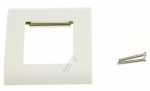 Erard Aerial Connecting Cable - Cordon Tv 9 52 Blanc Male-male Connecteur Nickel - 10m - 904505