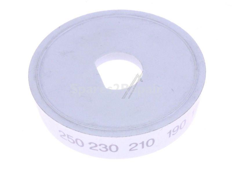 Atag Ring - 88012562 26228 Rosone V Knob White