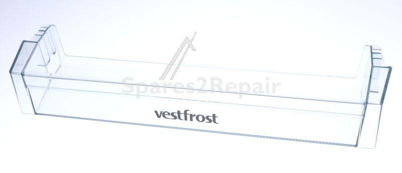 Refrigerator Door Shelf Upper - 42190236 Cheese Butter Shelf-319era(trans Gray)vf [Vestel]