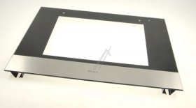 Door Panel - C00438852 481010475091 Outer Glass + Support Anti [Whirlpool Indesit]