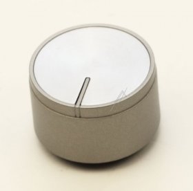 Timer Button - C00738261 488000738261 Knob-thor Flat Assembly Silver 38mm [Whirlpool Indesit]