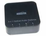 Marmitek Optical Fibre Connectors - Connect Ts41 4 In 1 Optical Audio Switcher (eu Plug) Toslink Audio