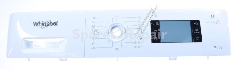 Whirlpool Operating Unit Screen - C00522104 488000522104 Control Panel+handle Fwdg86148w Eu