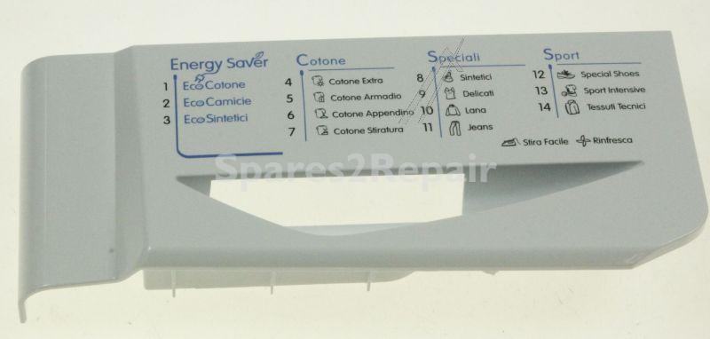 Detergent Dispenser Cover - C00285970 482000031710 Drawer Handle Idce845aecoit [Whirlpool Indesit]