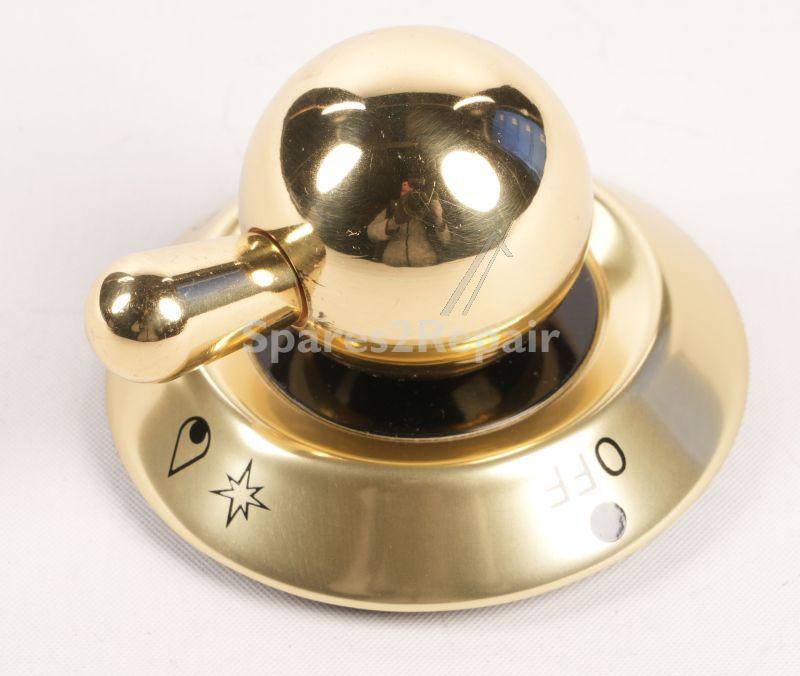 Ilve Control Knobs - Eg9491003000116 Gas Knob For Maj Cooker - Brass