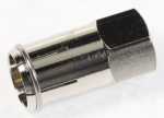 Wisi Coaxial Adaptor - Dv 49 A Adaptor, F-fix - F-quick, 1 Pc
