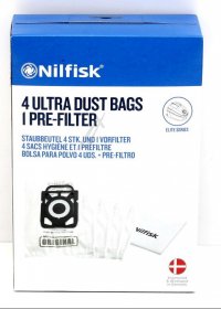 Nilfisk Vacuum Cleaner Bags - 107407940 Ultra Dustbags For Elite extreme king
