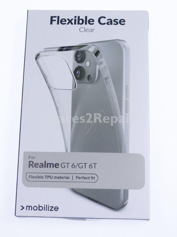 Mobilize Leather Bag Gsm - 29919 Mobilize Gelly Case Realme Gt 6 Clear