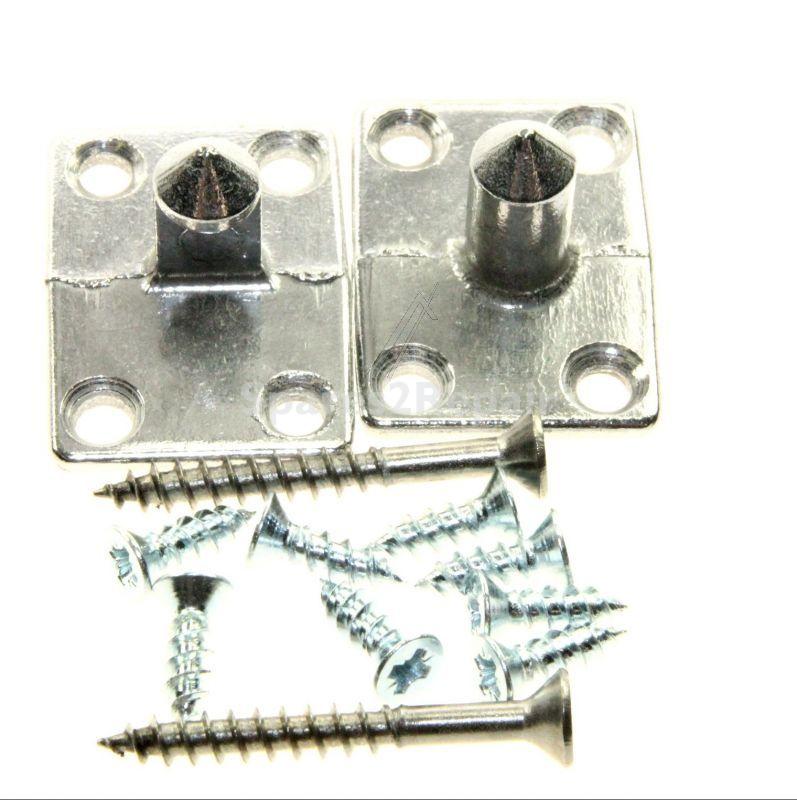 Smeg Fixings And Brackets - 697450345 Z4 Decor Door Fixing Bracket Kit