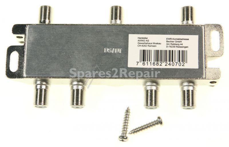 Axing Sat-, Bk- And Terrestrial Div - Bve 60-01 6fach Verteiler 5-1006mhz Multimediatauglich - BVE06001