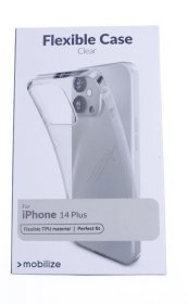 Mobilize Leather Bag Gsm - 27965 Mobilize Gelly Case Apple Iphone 14 Plus Clear