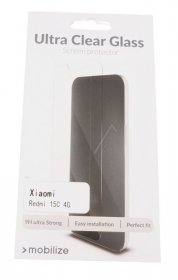 Mobilize Display Protective Plastic Film - 58607 Mobilize Glass Screen Protector Xiaomi Redmi 15c 4g