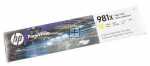 Hewlett Packard Cartridge - 981x L0r11a Ink Cartridge Yellow 10k