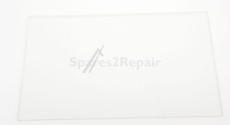 Glass Panel - 4639000100 C00968409 Crisper Cover 447x268x4 Clear [Arcelik]