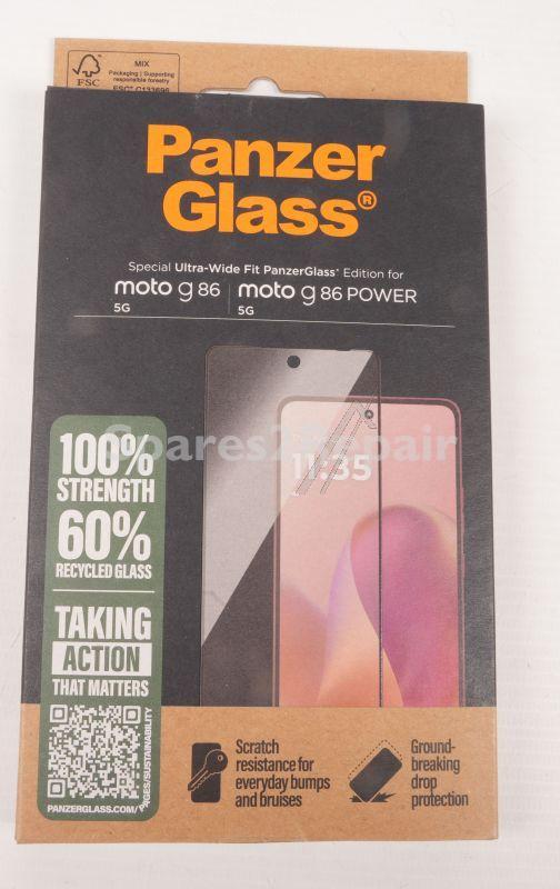 Panzerglass Display Protective Film - Pg14879 Panzerglass Screen Protector Motorola Moto G86 5g | Moto G86 Power 5g | Ultra-wide Fit