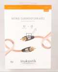 Inakustik Stereo Cable Phono Plug - Star 003083121 Mono Subwoofer Cable Cinch  Cinch 6 0mm Length 12 Meters