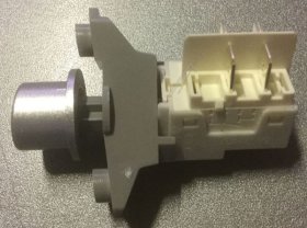 Switch - 2883500200 C00881442 On-off Button Assembly (gray528) [Arcelik]