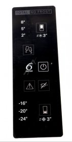 Display Unit - C00674358 488000674358 External Touch Door Glass [Whirlpool Indesit]