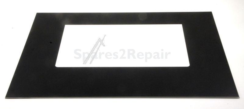 Oven outer Door - C00297744 482000032127 Oven Door Glass Black Indesit-20 [Whirlpool Indesit]