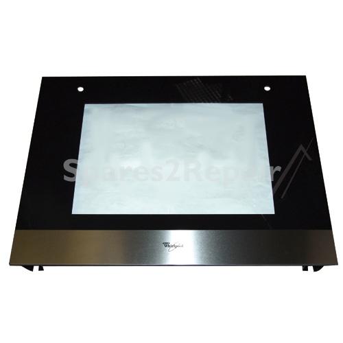 Oven outer Door - C00312736 481245059856 Oven Glass Assembly+support [Whirlpool Indesit]