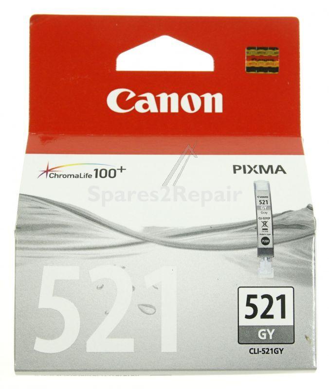 Canon Cartridge - Cli-521gy 2937b001 Canon Printhead Cartridge 9ml Grey