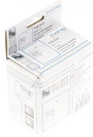 Axing Aerial Amplifier - Tvs 8-01 2-way Distribution Amplifier Build-in Power Supply