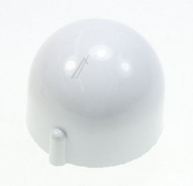 Button - C00076878 482000027395 Knob White Scholtes [Whirlpool Indesit]